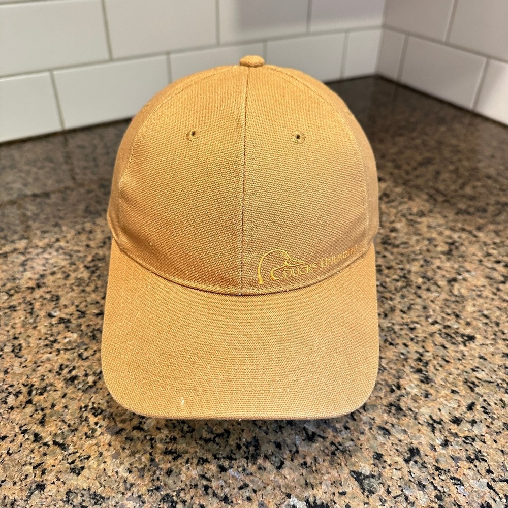 Ducks Unlimited Avery Headwear Adjustable Tan Duck Committee